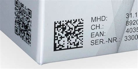 2D Data Matrix Barcode Pattern に対する画像結果