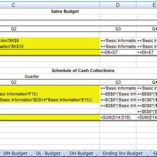 Excel Budget Formulas に対する画像結果