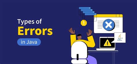 Image result for Types of Errors Java