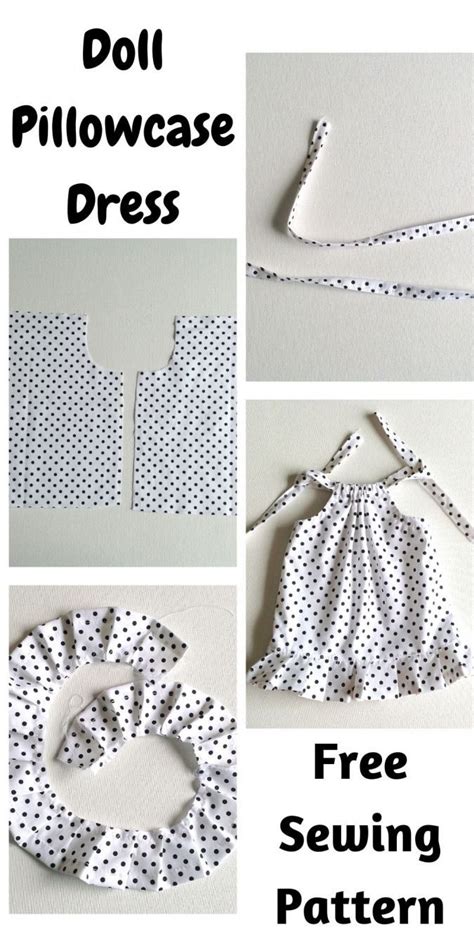 Pillowcase Doll Pattern Free Printable に対する画像結果