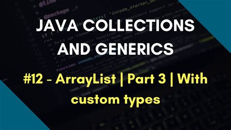 Generic Types and Collections GUIs in Java ପାଇଁ ପ୍ରତିଛବି ଫଳାଫଳ