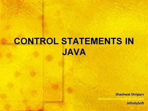 Image result for Control Statement in Java Presentation SlideShare