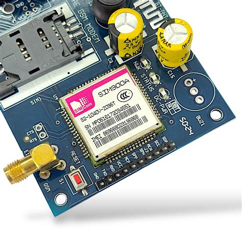 Image result for SIM900A GSM Module Top View