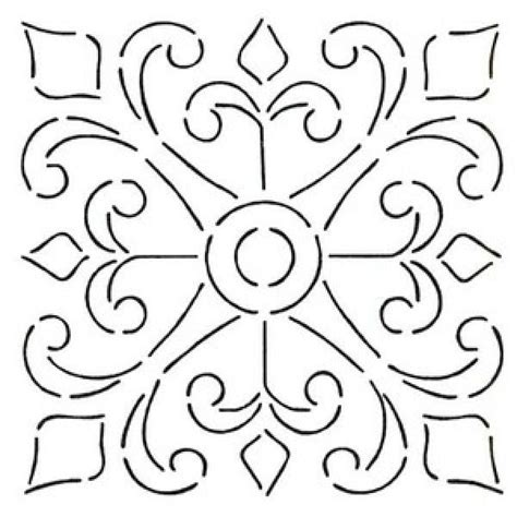 Image result for Tile Stencil Patterns