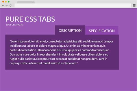 Image result for Tab UI HTML/CSS