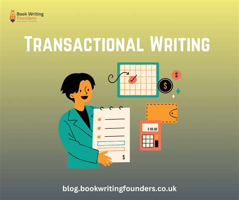 Image result for Transactional Writing Examples