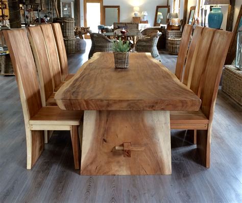 Toradh íomhá ar Dining Table Design Rustic