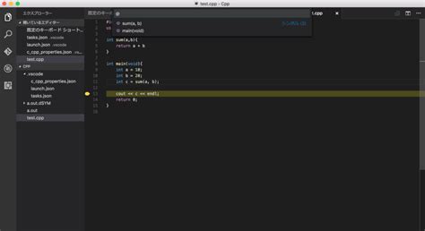 Run C Program in vs Code Cmd に対する画像結果