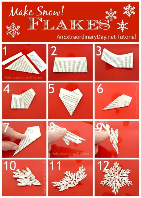 Toradh íomhá ar How to Fold Paper to Make Snow Flakes