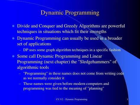 Toradh íomhá ar Dynamic Programming PPT