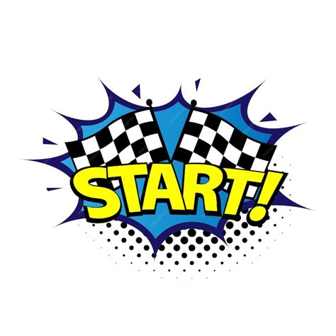 Image result for Start Sign Cartoon
