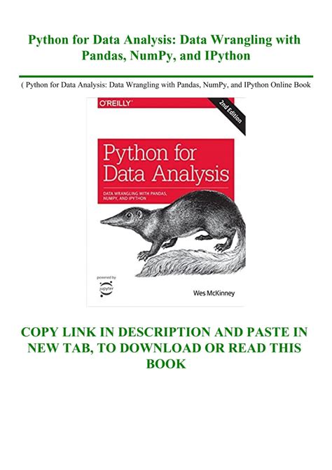 Image result for Python Pandas Book