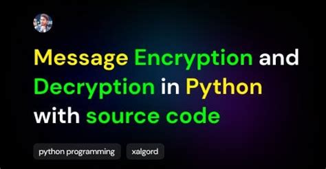 Encrypting Message From File Python に対する画像結果