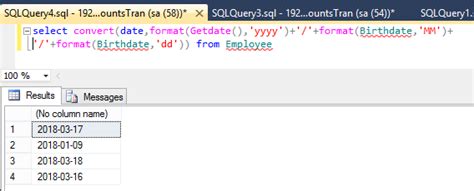 Image result for SQL Statement Convert Text to Date