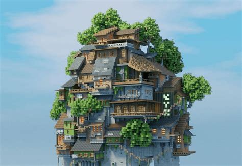 Afbeeldingsresultaten voor Minecraft Building Ideas Server