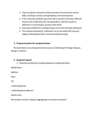 Résultat d’images pour Cheque Collection Report Format