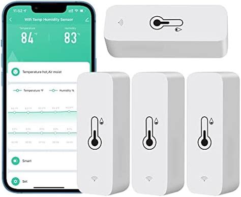Image result for Wireless Temperature and Humidity Sensor