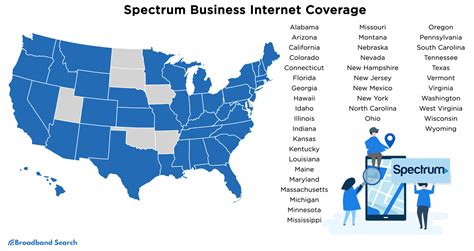 Toradh íomhá ar Spectrum Internet Availability Map