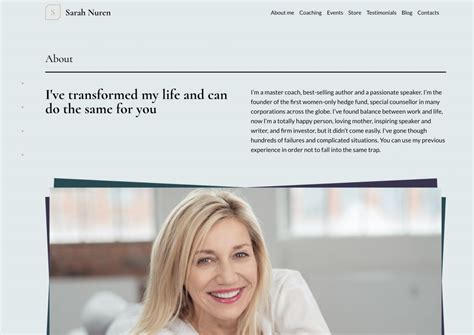About.me Website Card Example-এর ছবি ফলাফল