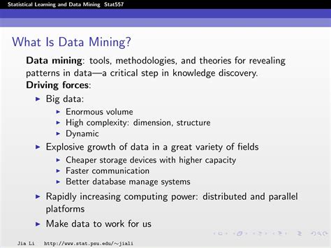 Toradh íomhá ar Statistical Learning and Data Mining