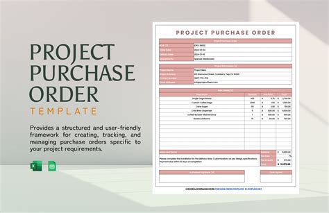 Image result for Excel Create Purchase Order Form