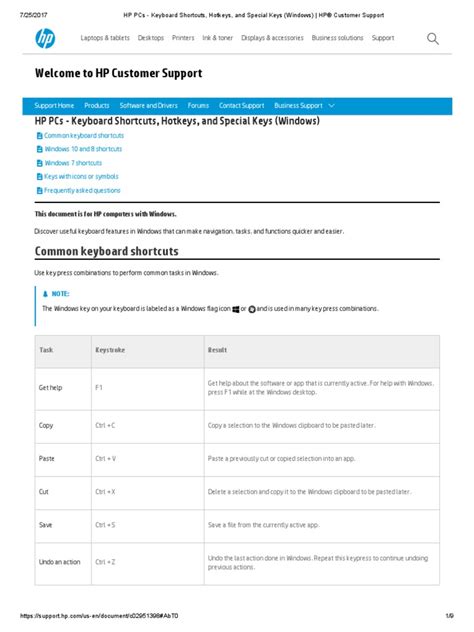 Image result for HP Keyboard Key Functions