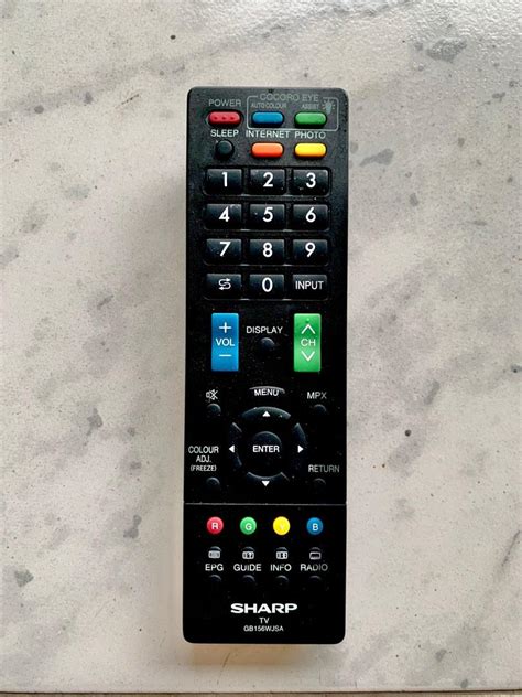 Afbeeldingsresultaten voor Sharp 10P Remote Control
