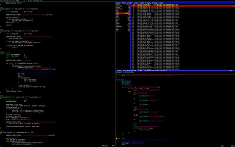 Tiling Window Manager に対する画像結果