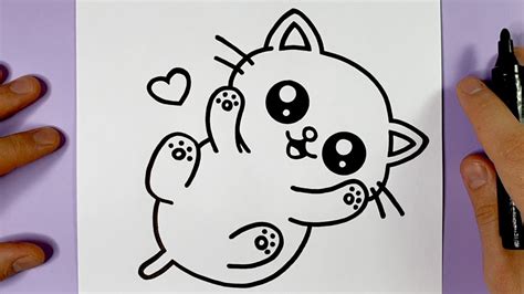 Afbeeldingsresultaten voor How to Draw Cute Cartoon Cats