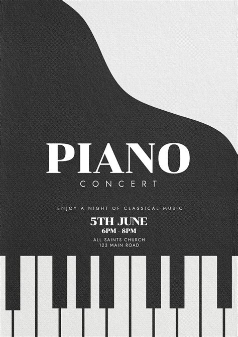 Image result for Piano Poster for Homework