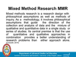Image result for MMR Process Mixed Methods