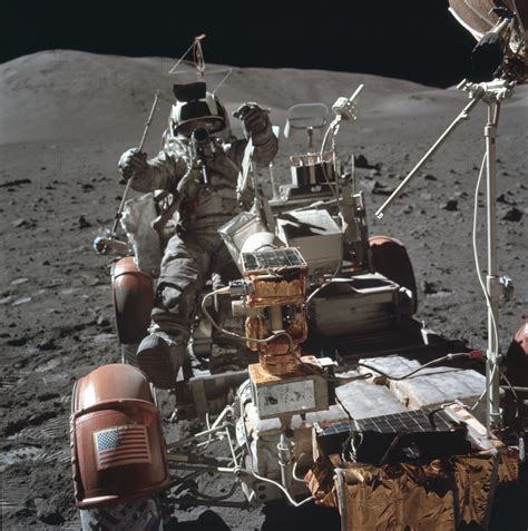 Image result for Apollo 17 Moonwalk