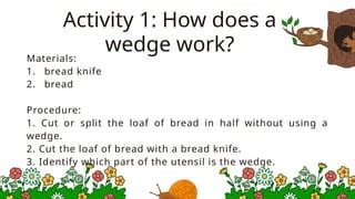 Toradh íomhá ar Wedge Simple Machine Knife