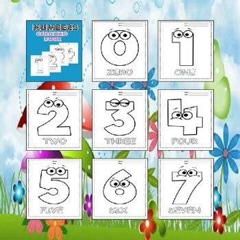 Toradh íomhá ar Learning Numbers Coloring Pages