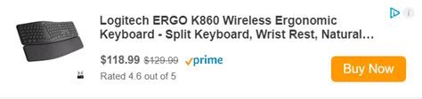 Image result for Logitech 860 Keyboard