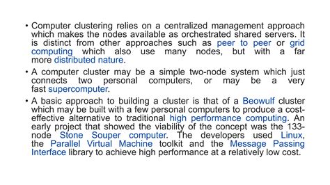 Image result for Cluster Computer Architecture