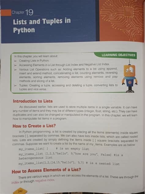 Image result for List and Tuple in Python Brief Description