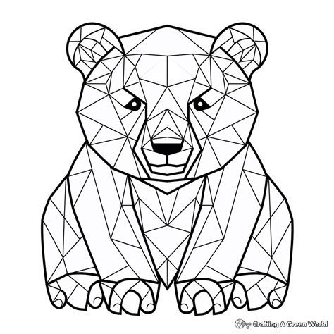 Geometric Animal Coloring Pages - Free & Printable!