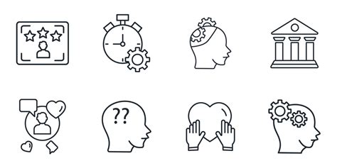 core values icons set . core values pack symbol vector elements for ...