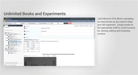 Toradh íomhá ar e-LAB Electronic Lab Notebook