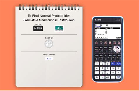 Normal Distribution On Casio Classwiz Calculator に対する画像結果