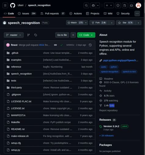 Speech Recognition Library Python に対する画像結果