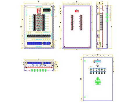 Image result for Electrical Panel CAD Drawing