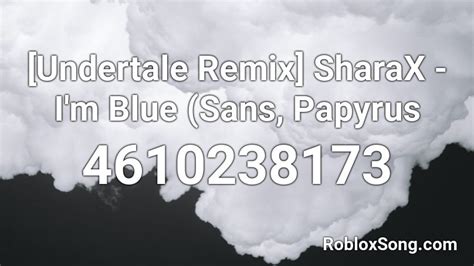 Image result for Roblox I'm Blue ID Code