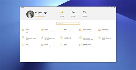 New Windows 1.0 Settings UI に対する画像結果