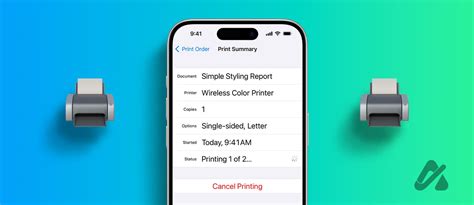 Image result for iOS Print Queue