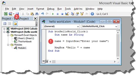 Image result for Visual Basic in Excel Tutorial