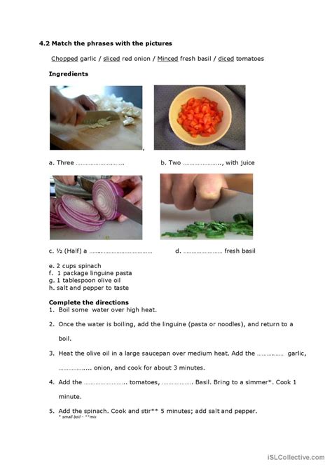 Image result for Process Writing Example About Cooking