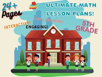 Math Mini Lesson Template 5th Grade Math に対する画像結果