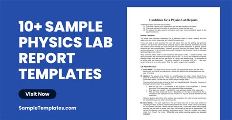 Toradh íomhá ar Physics Lab Report Example